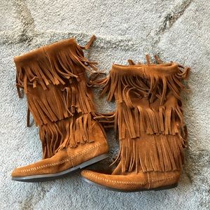 Fringe Boots